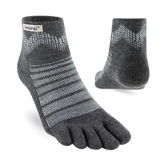 Injinji Midweight Mini-Crew Wool Socks