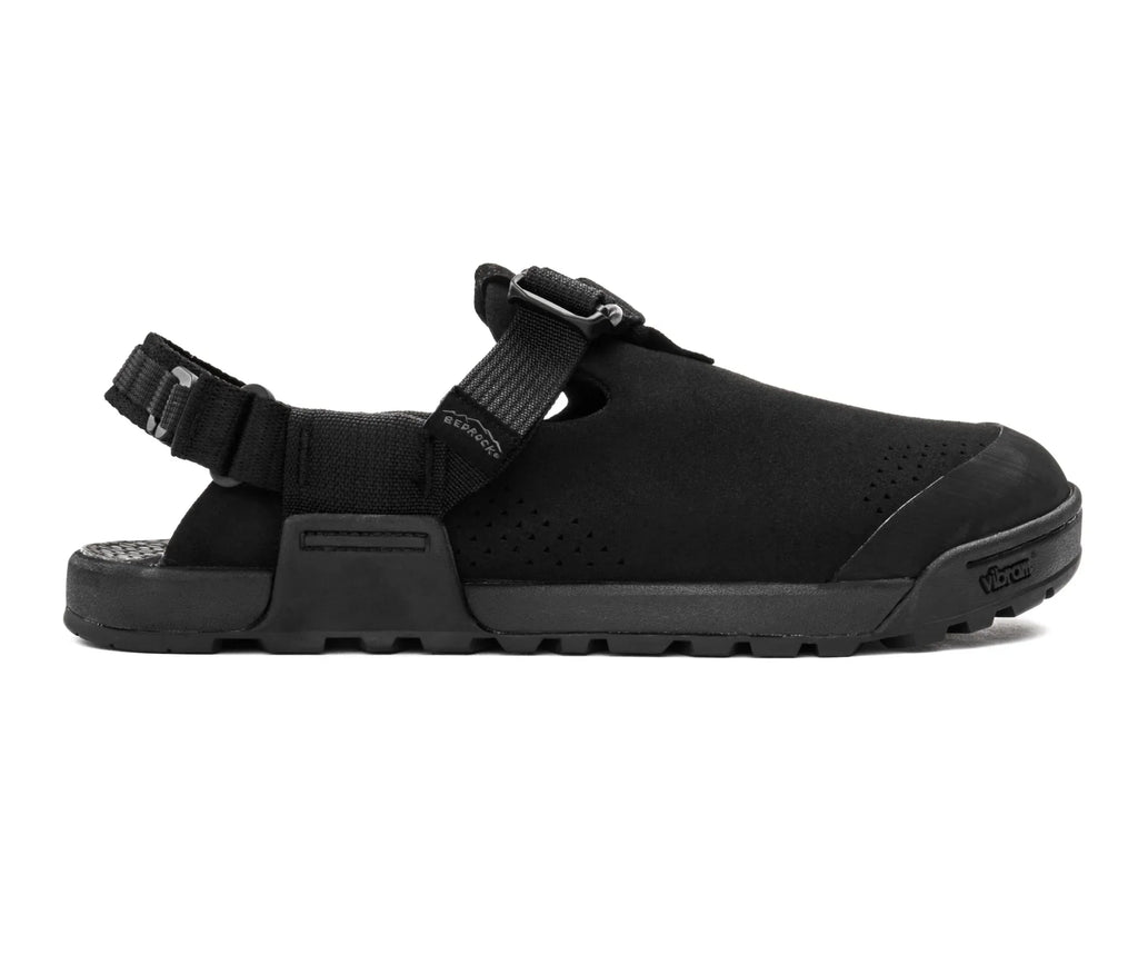 Mountain Clog - Synthetic Suede (Obsidian Black)