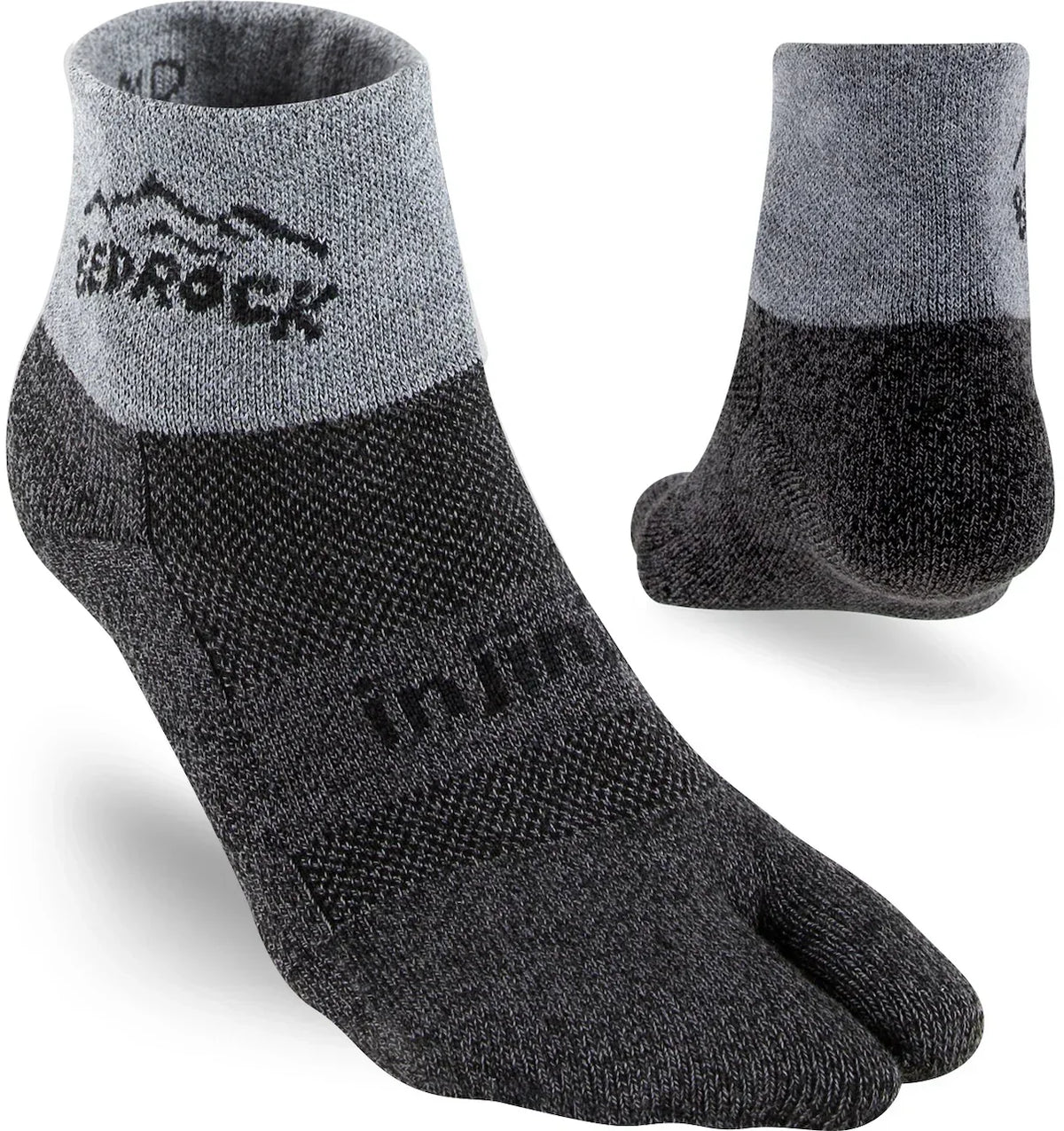 Performance Split-Toe Socks (Granite) Main image